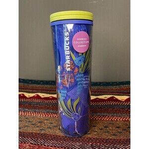 Starbucks Hawaii Collection tumbler ocean sea Turtle NWT